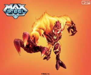 Puzzle Fire Elementor, Max Steel