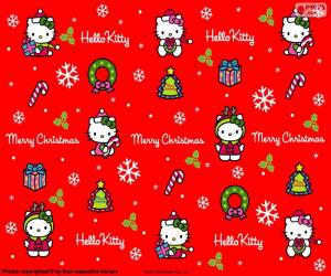 Puzzle Hello Kitty Χριστούγεννα