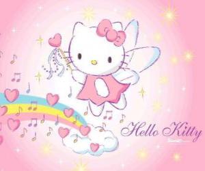 Puzzle Hello Kitty νεράιδα