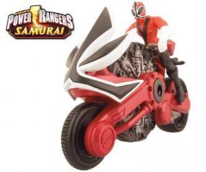 Puzzle Power Ranger Samurai Κόκκινο Κύκλο