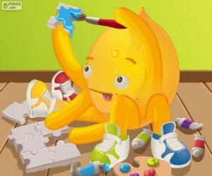 Puzzle Pypus ζωγραφική ένα παζλ