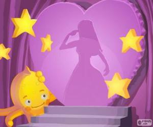 Puzzle Pypus θαυμάζοντας τις πριγκίπισσες της Ντίσνεϋ