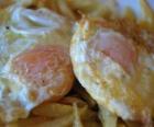 Fried αυγά με πατάτες