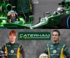 Caterham F1 Team 2013, Charles Pic και Giedo van der Garde