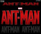Λογότυπο της ταινίας από Marvel Ant-Man, το Άνθρωπος Μυρμήγκι