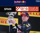 Max Verstappen, γιόρτασε την πρώτη νίκη του στη Φόρμουλα 1 στο το 2016 Ισπανικά Grand Prix