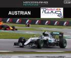Νίκο Ρόζμπεργκ, δεύτερη στην 2016 βρετανικά Grand Prix με την Red Bull, λόγω ποινή 10 δευτερολέπτων περνά στην τρίτη θέση