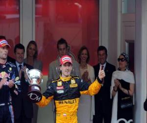 Puzzle Robert Kubica - Renault - Monte-Carlo 2010 (Ranked 3η)