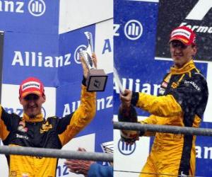 Puzzle Robert Kubica - Renault - Spa-Francorchamps, Βέλγιο Grand Prix 2010 (Ranked 3η)