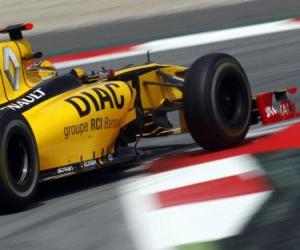 Puzzle Robert Kubica - Renault - Βαρκελώνη 2010