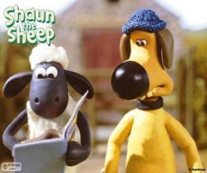 Puzzle Shaun και Bitzer