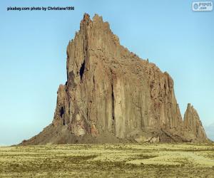 Puzzle Shiprock, Νέο Μεξικό, Ηνωμένες Πολιτείες της Αμερικής