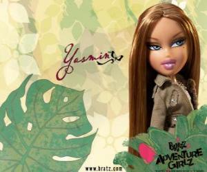Puzzle Yasmin - Pretty Princess - είναι μια όμορφη ισπανικά. Μεσαίο όνομα του είναι Lea, είναι η ηρεμία και υπομονή.