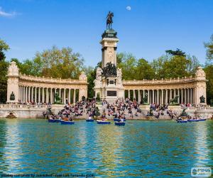 Puzzle Λίμνη του Retiro, Μαδρίτη