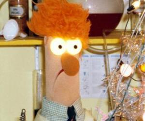 Puzzle Μπήκερ να κάνει ένα πείραμα στο Εργαστήρια των Μάπετς