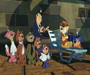 Puzzle Οι πρωταγωνιστές της ταινίας Top Cat