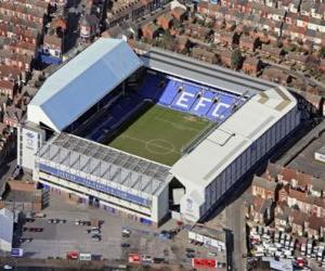 Puzzle Στάδιο της Έβερτον - Πάρκο Goodison -