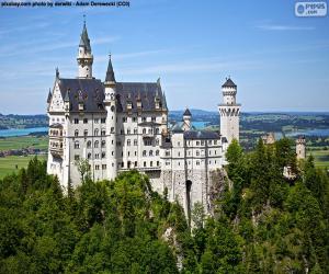 Puzzle Το κάστρο Neuschwanstein