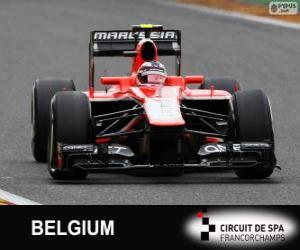 Puzzle Τσίλτον Max - Marussia - Spa-Francorchamps, 2013
