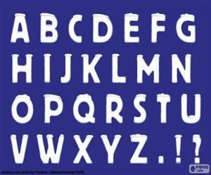 Puzzle Χειμώνα αλφάβητο