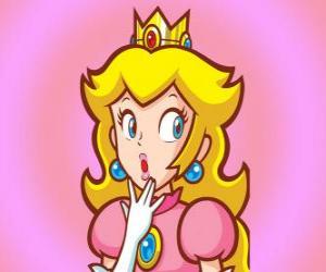 Puzzle πριγκίπισσα Peach Toadstool, Πριγκίπισσα του μανιταριού Βασιλείου